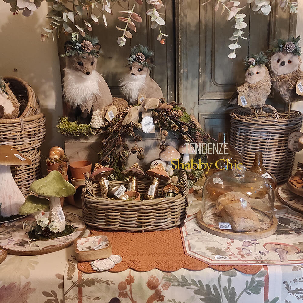 Blanc Mariclo Decoro in vetro fungo con clip – 3 colorazioni