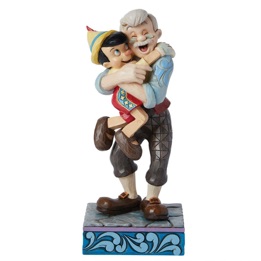 Pinocchio e Geppetto 17,5 cm Disney Traditions