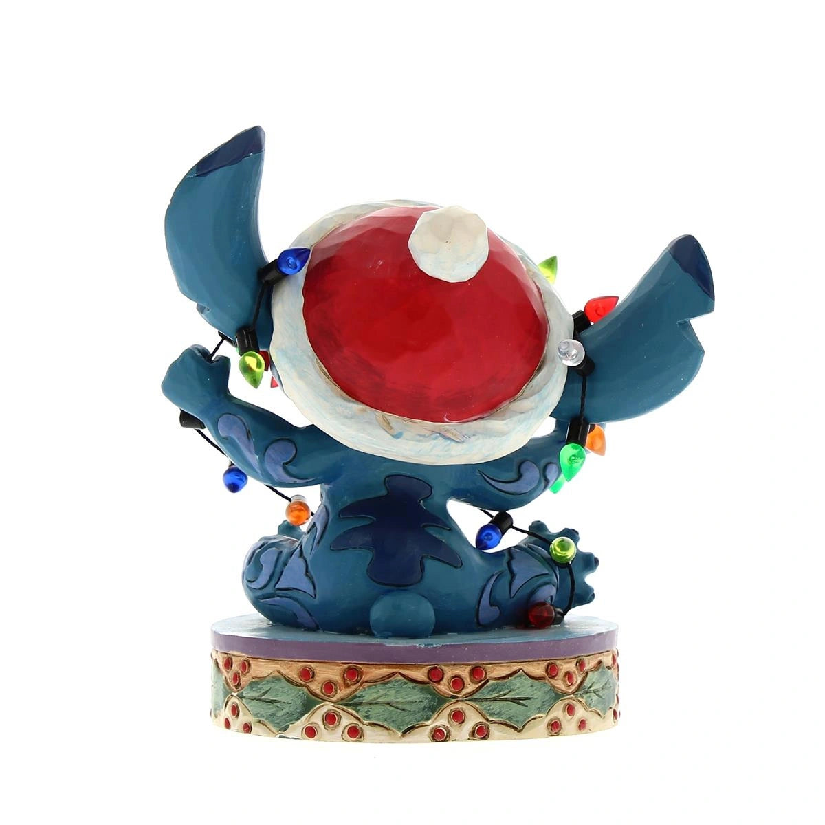 Stitch aggrovigliato nelle luci 11,5 cm Disney Traditions