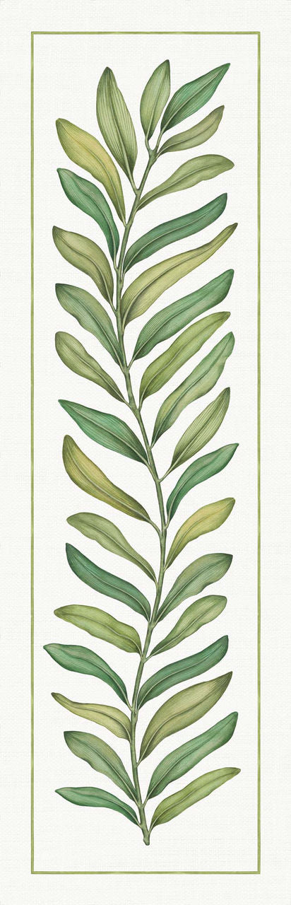 TESSITURA TOSCANA TELERIE TAMARINDO RUNNER TAVOLO VIS A VIS DI LINO 50X170