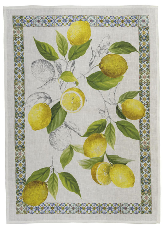 Tessitura Toscana Teleria CETARA CANOVACCIO DA CUCINA DI LINO 50x70cm