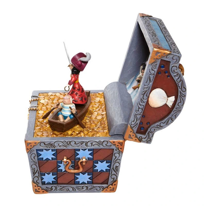 Scrigno del tesoro di Peter Pan 21,5 cm Disney Traditions