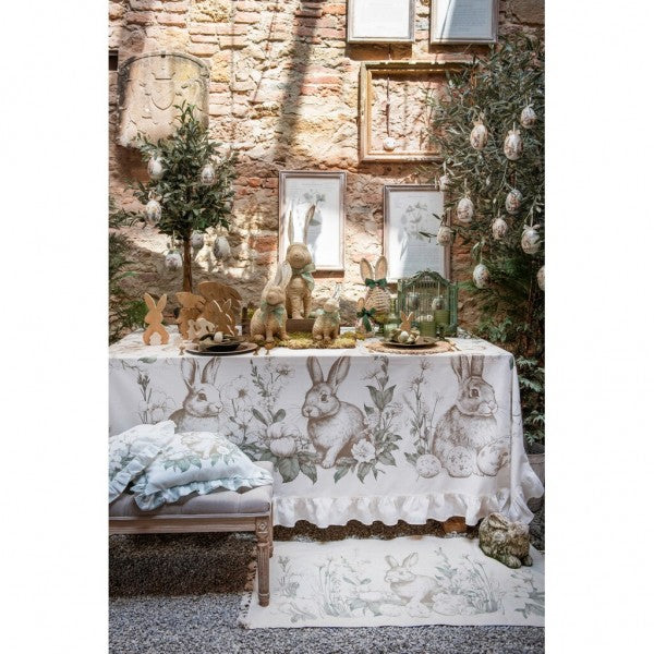 Blanc Mariclo' Decoro Coniglietto  Cm 14 x 22 x 2.50