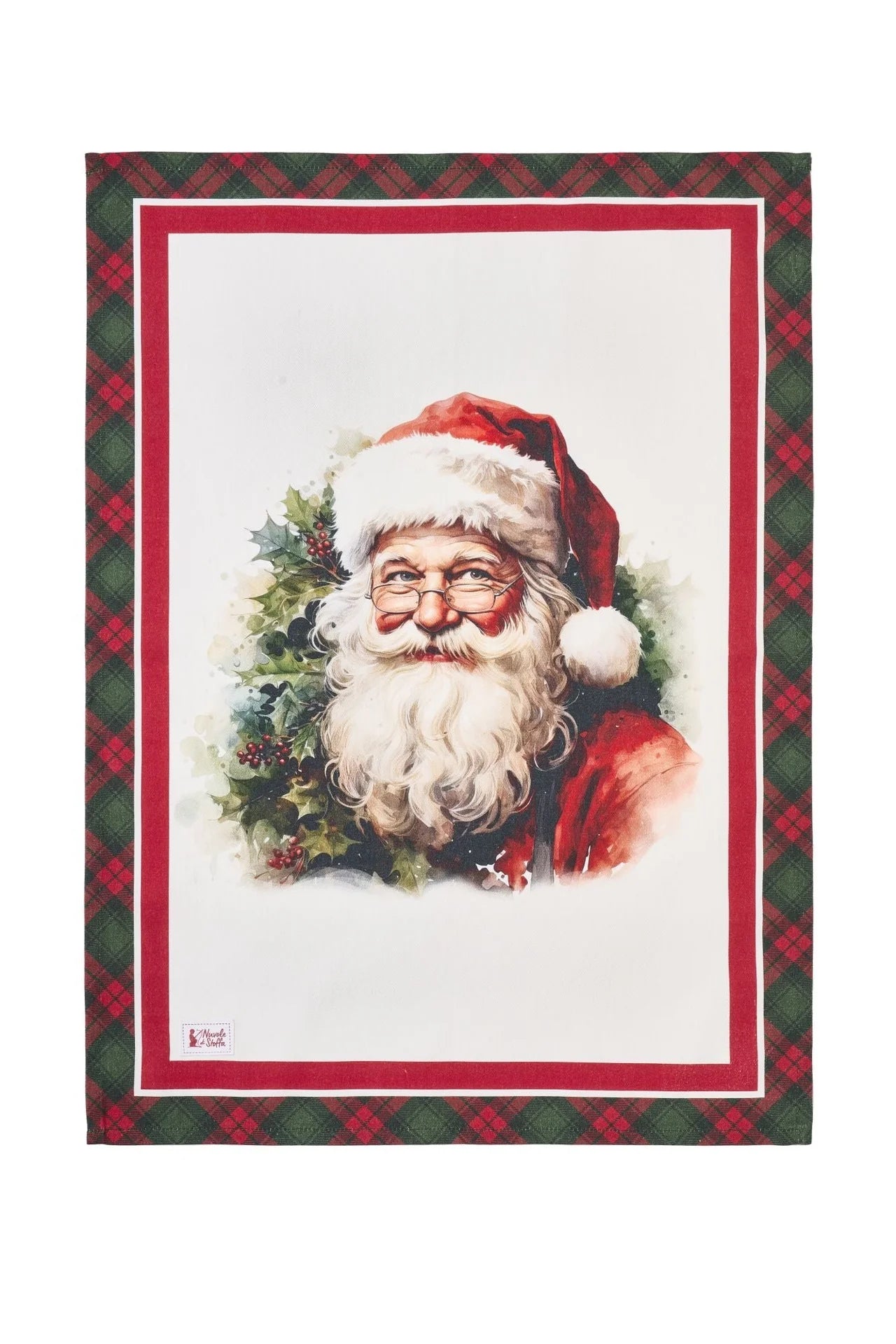 Nuvole di Stoffa Canovaccio natalizio "Christmas is Coming" 50x70 cm 6 varianti(1 unità)