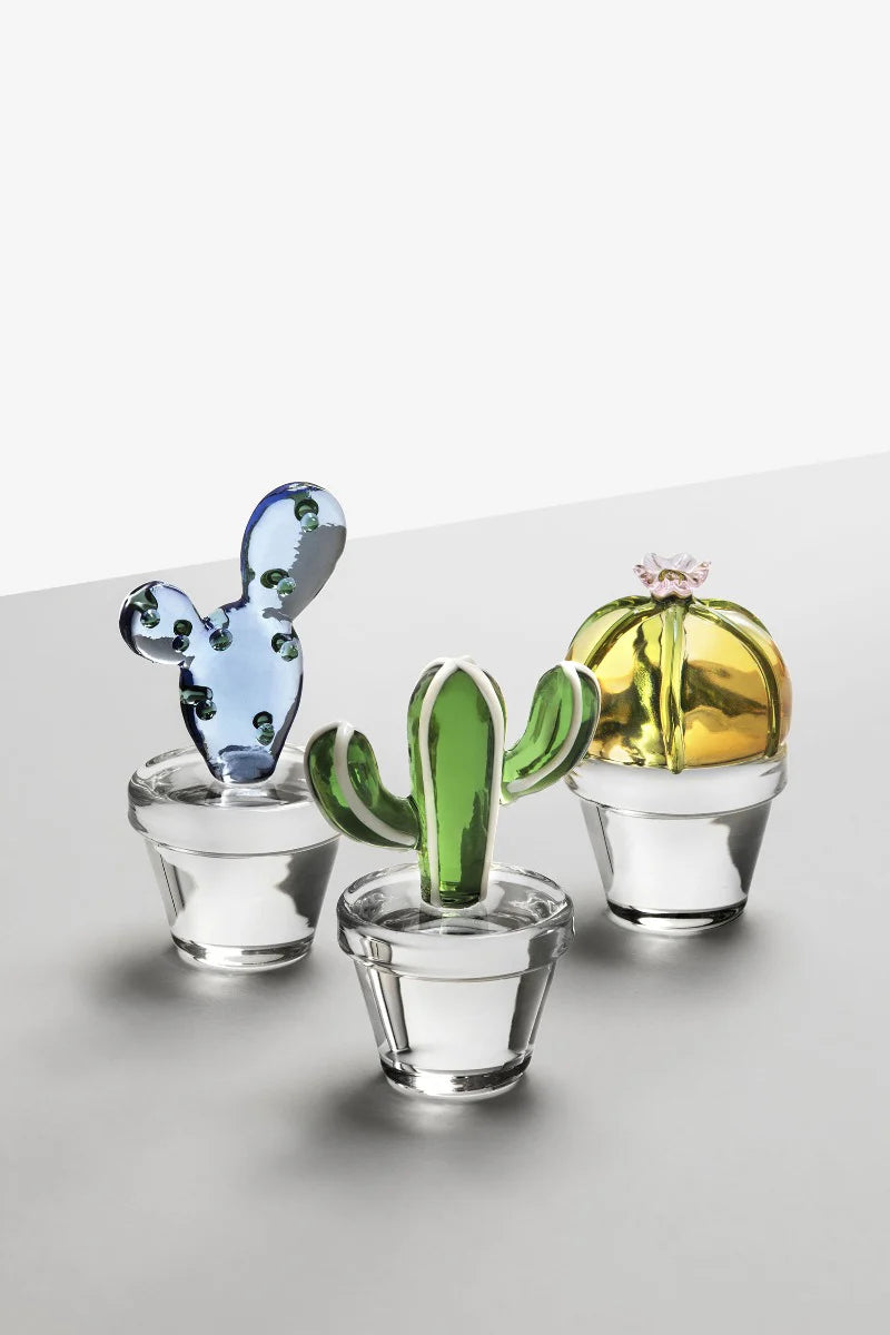 Ichendorf Milano Desert Plant Fermacarte Cactus Blu