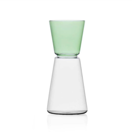 Ichendorf High Rise brocca clear/verde 500 ml by Keiji Takeuchi