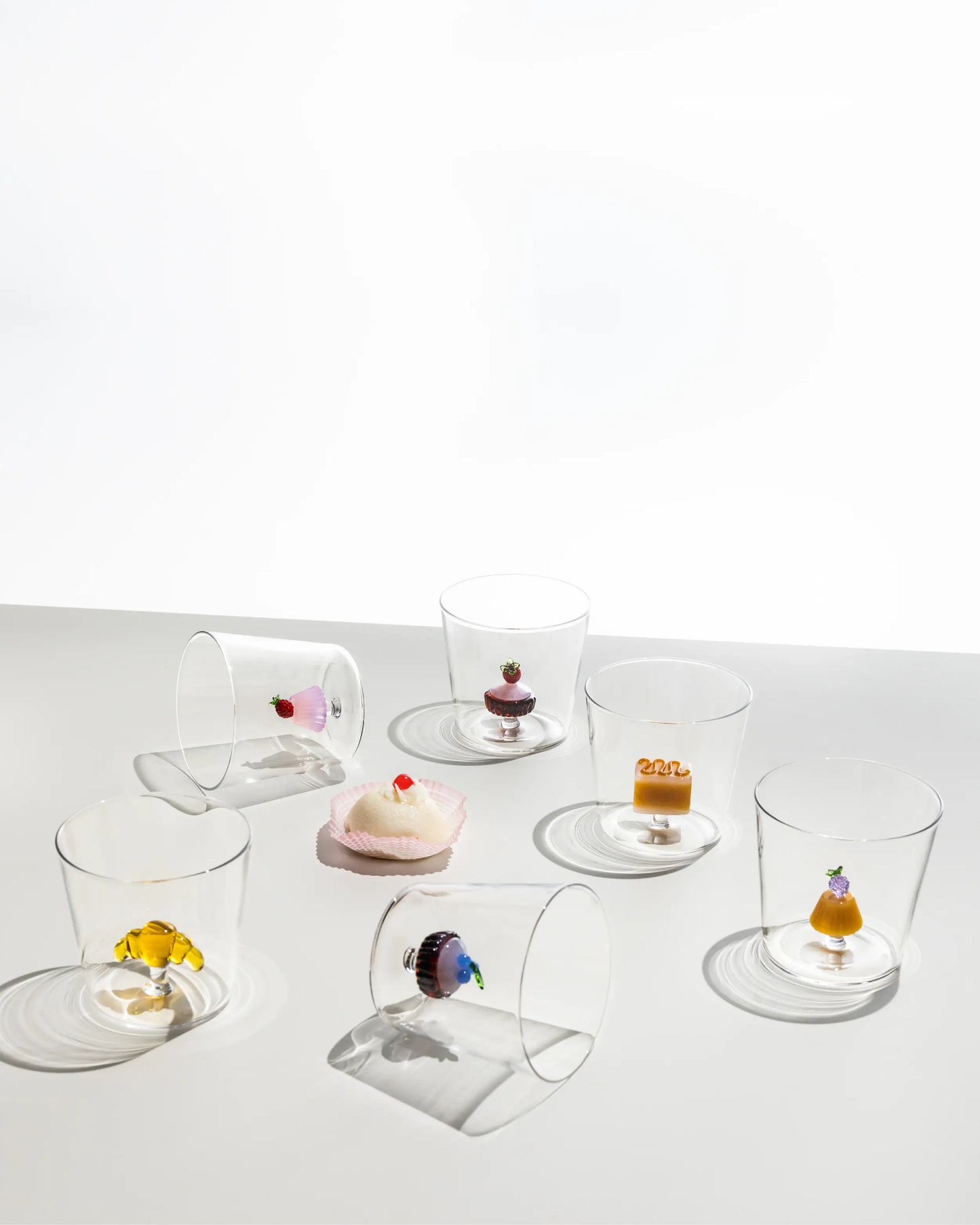 Ichendorf Milano Patisserie Bicchiere Tumbler Charlotte con Lampone
