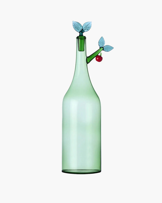 Ichendorf Red Apple bottiglia verde con mela by Alessandra Baldereschi