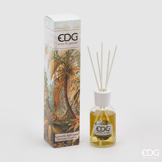Diffusore Profumo a Bastoncini 100 ml. Cannella Agrumata Edg