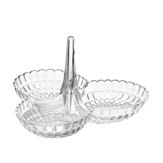 Guzzini Antipastiera Tiffany 25x23,5 cm Trasparente