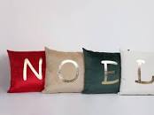 Fiori Di Lena Set 4 Cuscini 45x45 cm Noel