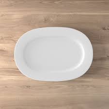 Villeroy & Boch Royal Piatto Ovale Grande da Portata, Porcellana Premium Bone, 41 cm