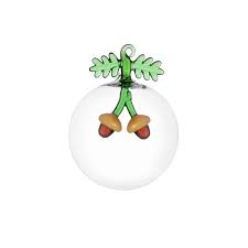 Ichendorf Decoro Ghianda - Scoiattolo 🌰 🐿️ Palla di Natale 2025 🎅🎄 Acorn fatta a mano