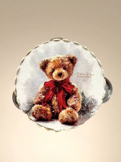 Madame Fioccò | Tamburelli Dolce Teddy Natalizi 10CM