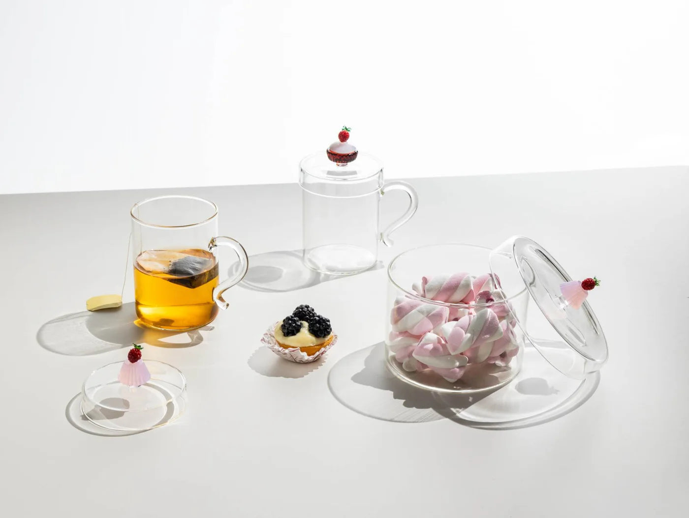 Ichendorf Milano Patisserie Bicchiere Tumbler Croissant in Vetro