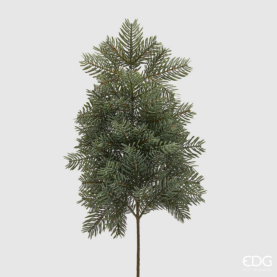 EDG Enzo De Gasperi Ramo Natale Pino Natural H 58,5 L 28 Cm 84 Tips Sage 1 Pz