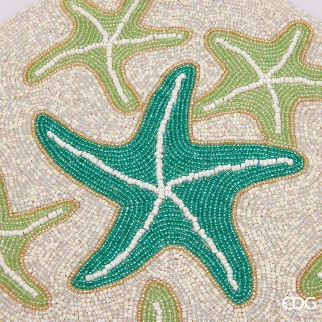 EDG Enzo De Gasperi Sottopiatto Stellamarina Rotondo D 36 Cm Mix Verde