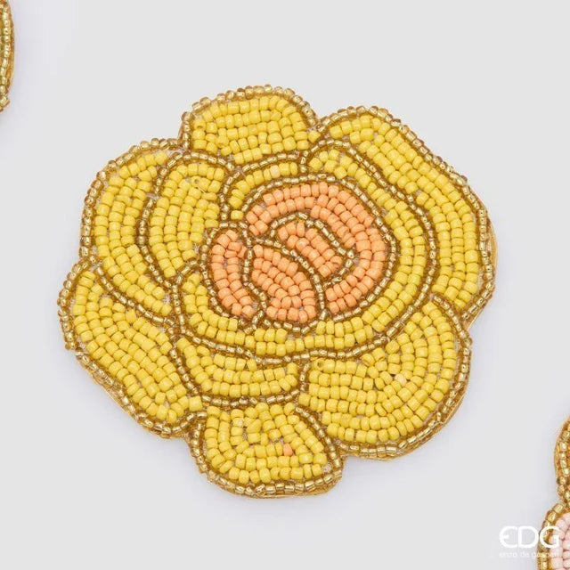 EDG Enzo De Gasperi Sottobicchiere Camelia Rotondo Ass. D 10 Cm Multicolor 1 Pz