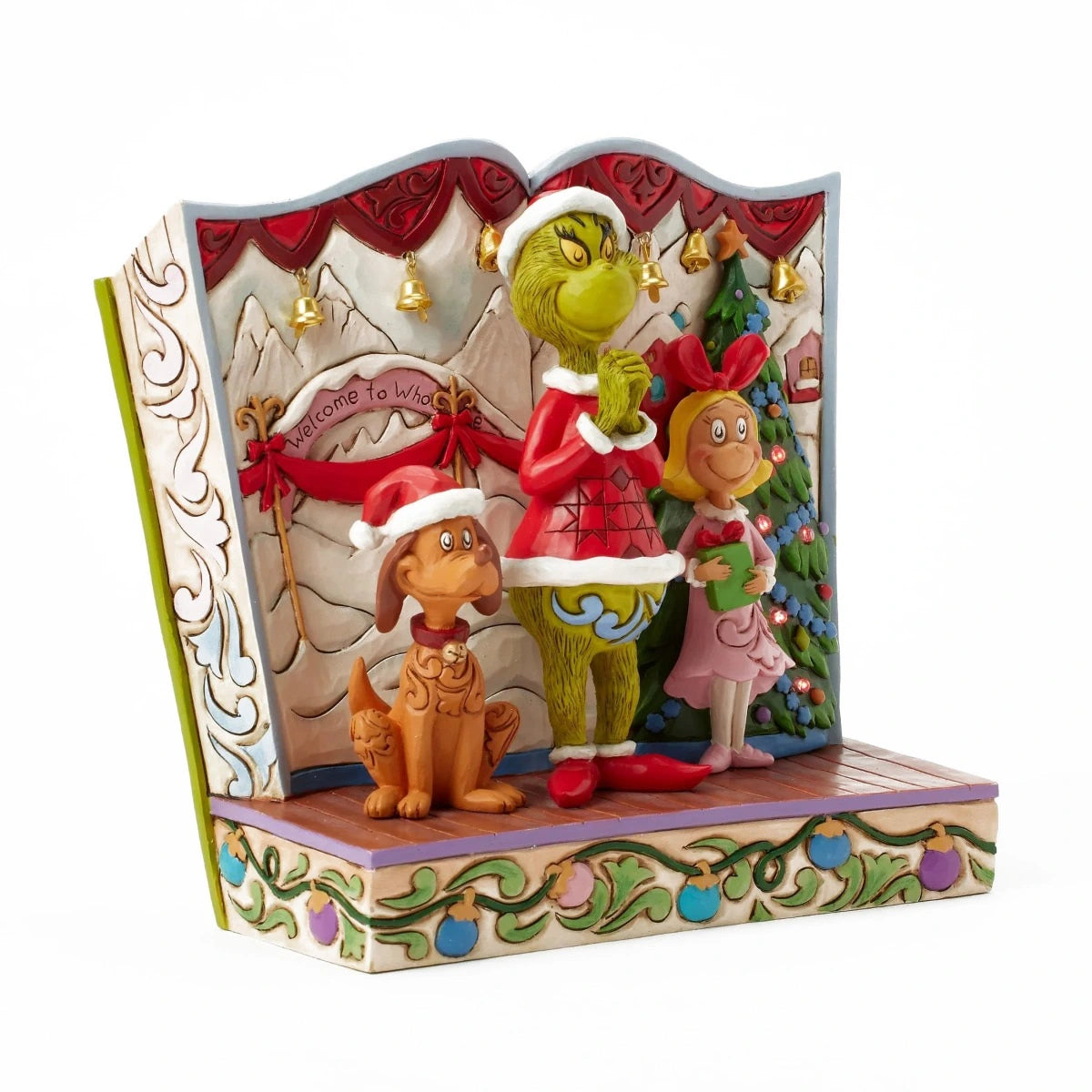 Disney Traditions Enesco Grinch Libro di Storybook