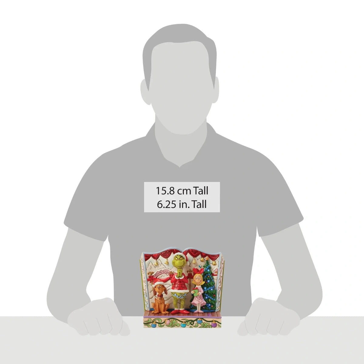 Disney Traditions Enesco Grinch Libro di Storybook
