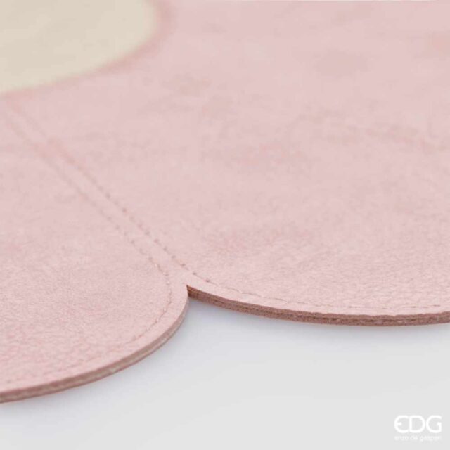 EDG · Enzo De Gasperi · Tovaglietta Margherita Rosa · Ø 38 cm