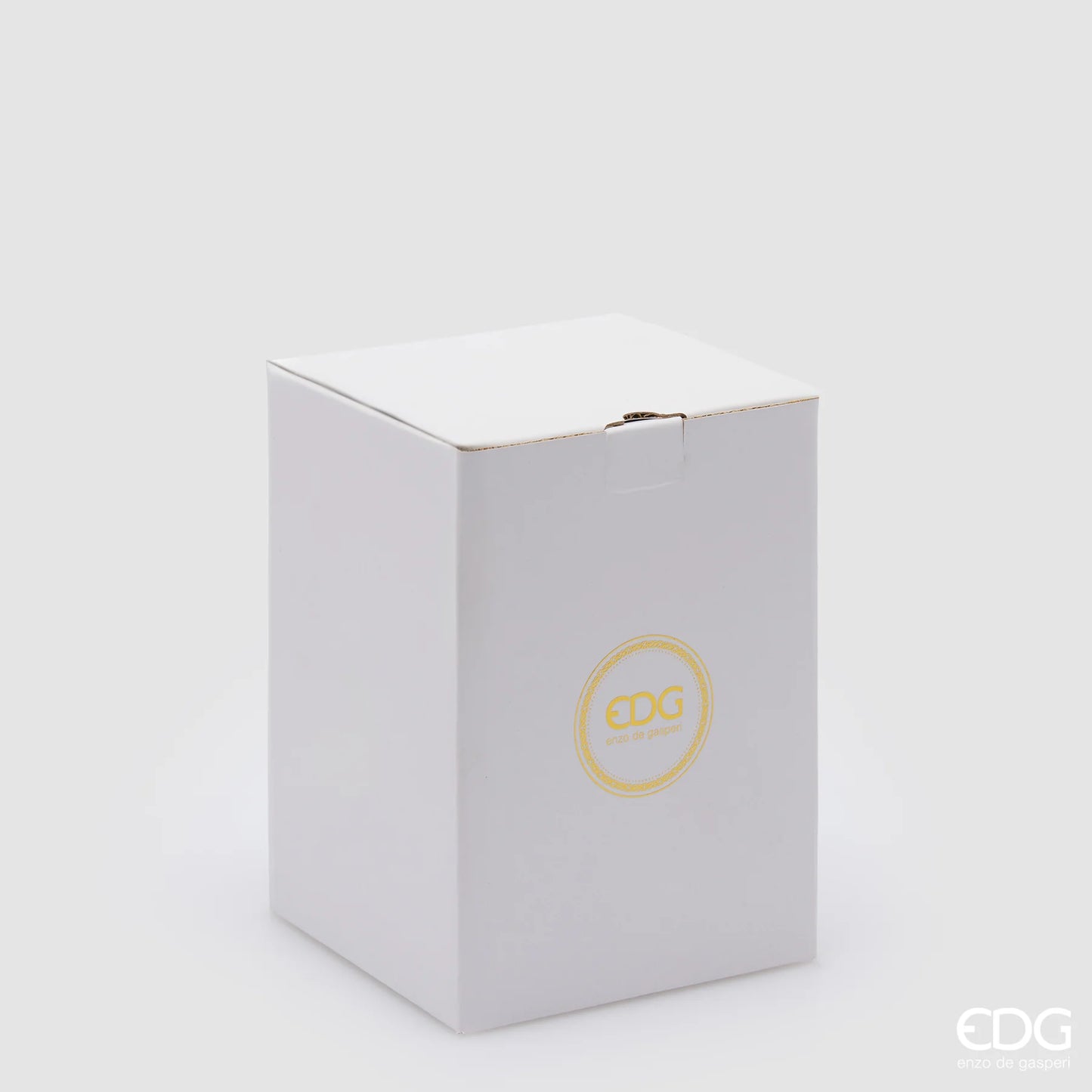 EDG Enzo De Gasperi Contenitore Micro Quadretti Bombato H11,5 cm Rosa