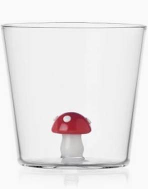 Ichendorf- Bicchiere Tumbler Alice fungo rosso