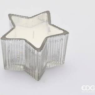 EDG Enzo De Gasperi Candela Stella H 4 Cm D 8,5 Cm Vanilla Scatola Regalo