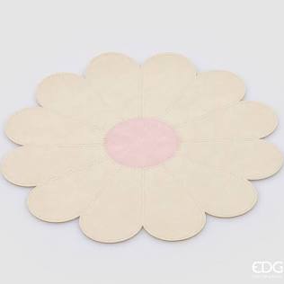 EDG · Enzo De Gasperi · Tovaglietta Margherita Rosa Cipria · Ø 38 cm