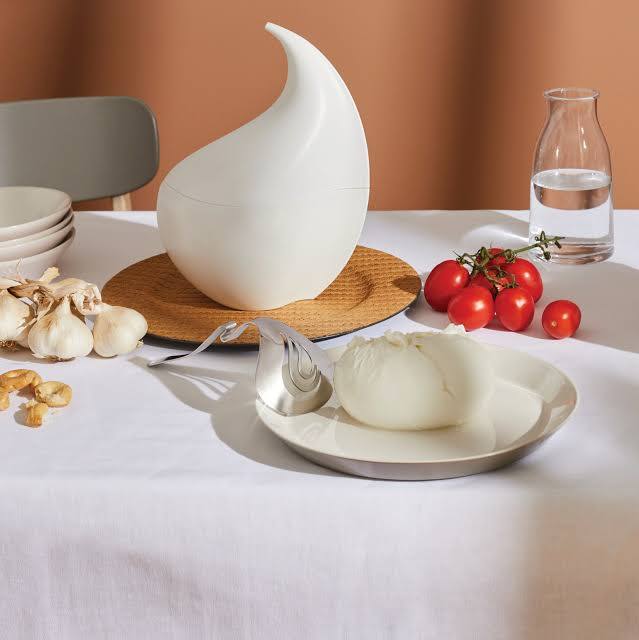 Alessi- Nunziatella Set per mozzarella Design Emma Silvestris
