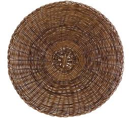 Blanc Mariclò  Decorativo Diametro 38 cm - Stile Country Chic - Variante Scura