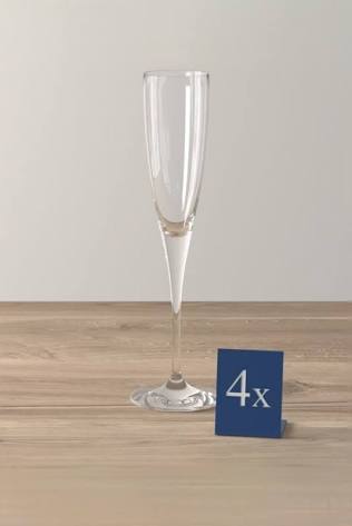 VILLEROY & BOCH - Maxima Calice da Champagne Spumante Set 4 Pezzi 150ml Cristallo