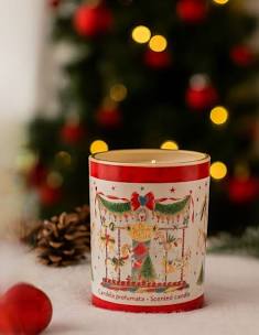 Nuvole di Stoffa Candela Profumata In Vetro