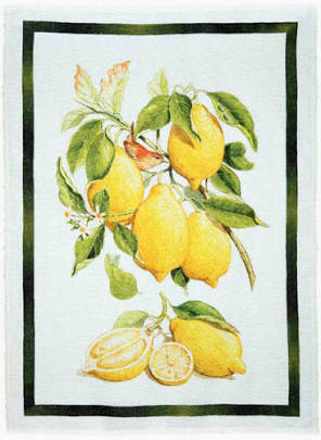 TESSITURA TOSCANA TELERIE Limoncello – Limone Canovaccio di lino