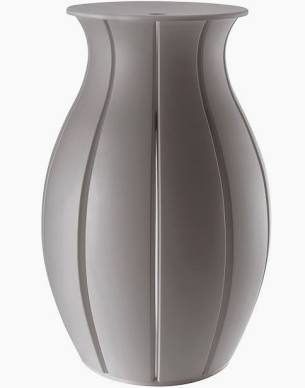 Guzzini Portabiancheria Ninfea in Plastica Riciclata Grigio 63lt