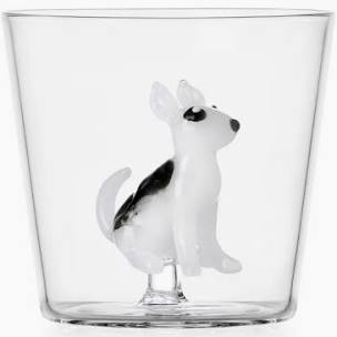 Ichendorf Milano Dogs Tumbler Bull Terier in Vetro Borosilicato