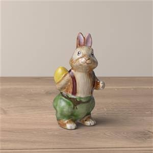 Villeroy & Boch Bunny Tales Statuetta di Porcellana Paul, Multicolore, Piccola
