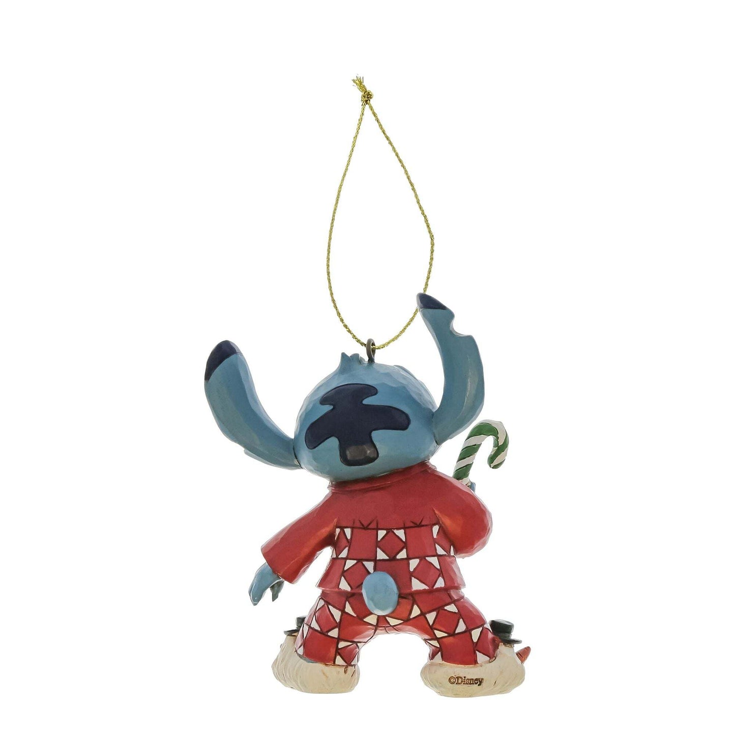 Statuetta Decorazione Da Appendere Natale Stitch In Pajamas - Disney Traditions