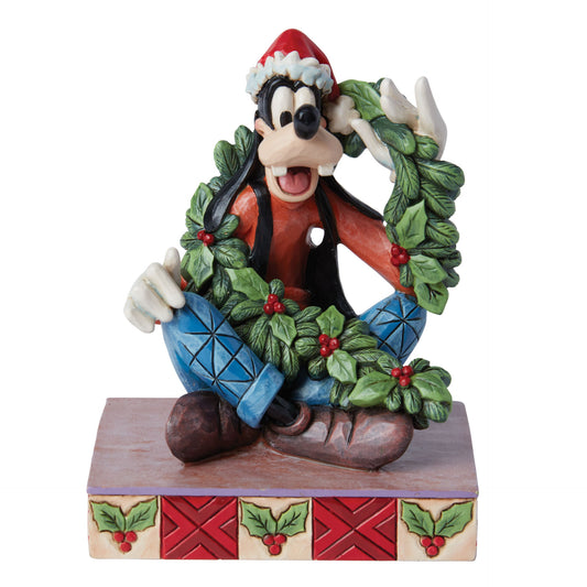 Statuetta Pippo Di Natale – Disney Traditions