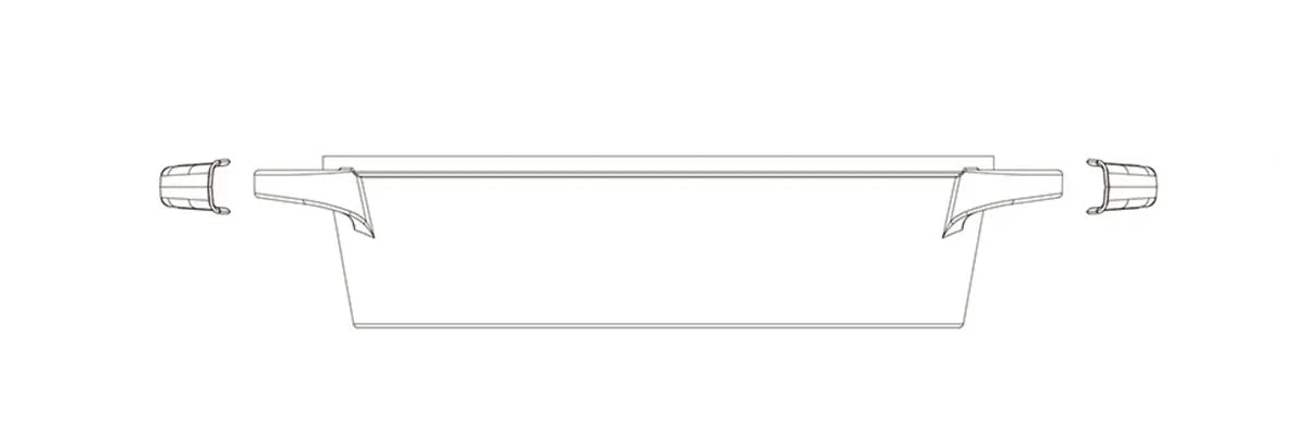 Luchetti -K360 – Tegame antiaderente Ø 28 cm in alluminio pressofuso